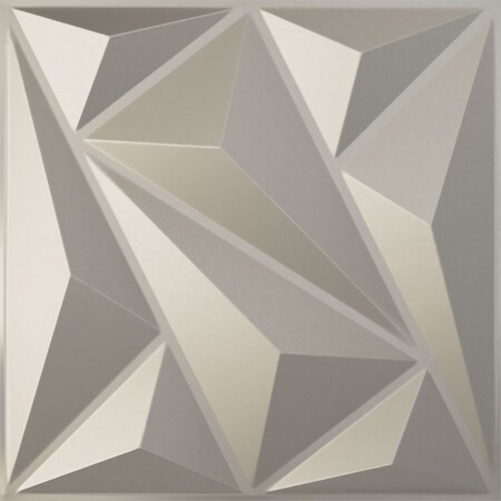 Ekena Millwork 19 5/8in. W x 19 5/8in. H Marquise EnduraWall Decorative 3D Wall Panel Covers 2.67 Sq. Ft. WP20X20MQBAL